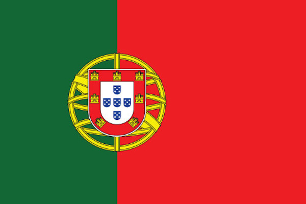 Bandeira de Portugal.